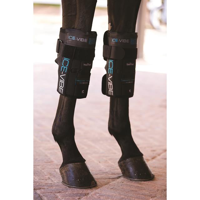 Ice-Vibe Horseware Knee Wrap Black