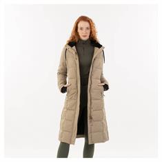 Jacket Anky Long Stepped Light Brown