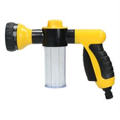 Jet Sprayer with Soap Dispenser for Horses Horsegear Yellow