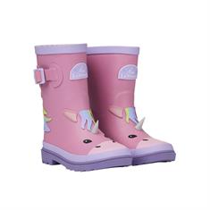 LAARZEN LEMIEUX PUDDLE PALS WELLINGTON UNICORN Pink