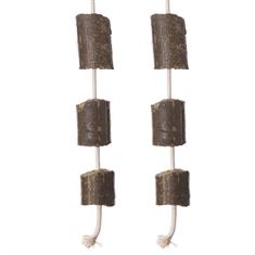 Lax Lucerne with Rope Toy 2-pack Multicolour