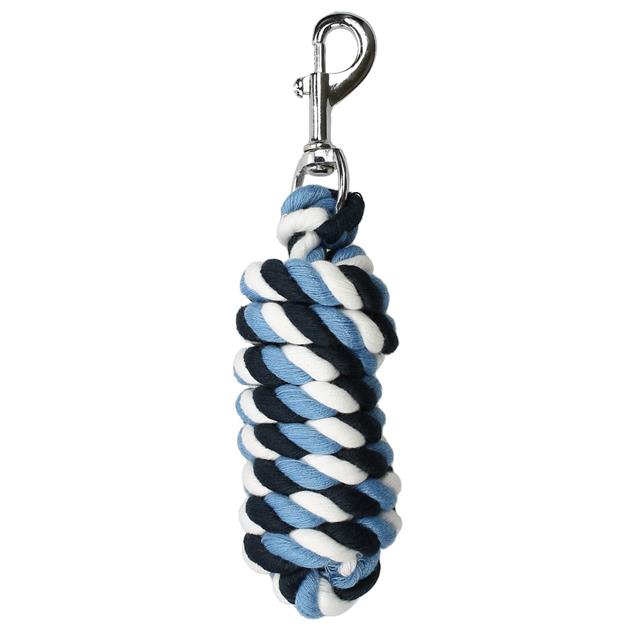 Lead Rope Horsegear Striped Light Blue