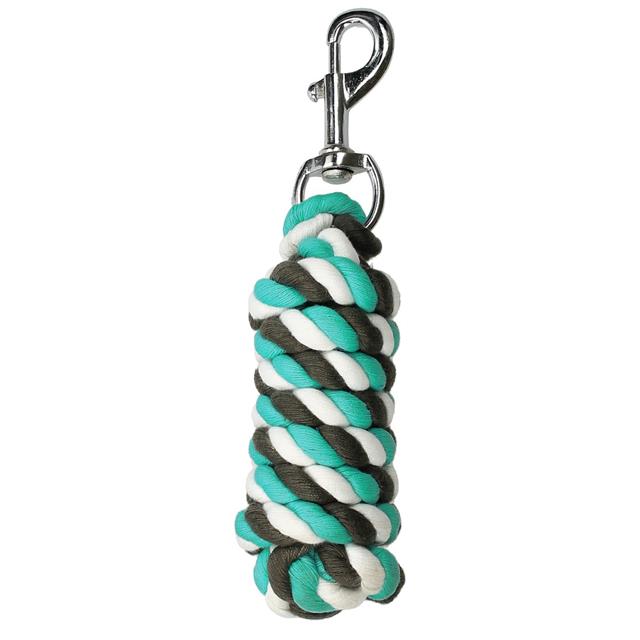 Lead Rope Horsegear Striped Turquoise