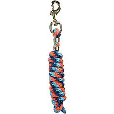 Lead Rope Shires Topaz Orange-Dark Blue