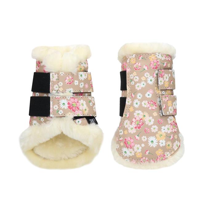 Leg Protectors Epplejeck EJLes Fleurs Beige