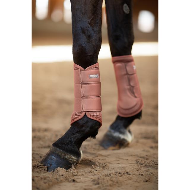 Leg Protectors Equestrian Stockholm Mesh Coral Light Pink