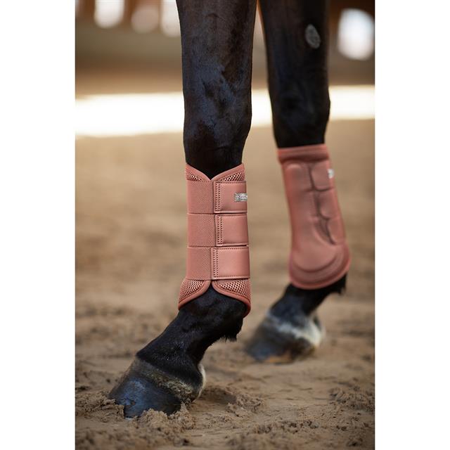 Leg Protectors Equestrian Stockholm Mesh Coral Light Pink