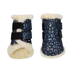 Leg Protectors Limited Edition Leopard Epplejeck Dark Blue