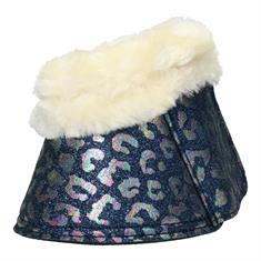 Limited Edition Leopard Print Horse Boots Epplejeck Dark Blue