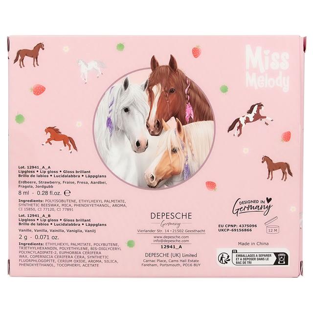 Lip Gloss Set Miss Melody Multicolour