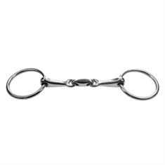 Loose Ring Snaffle BR Double Jointed Pony 14mm Multicolour