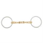 Loose Ring Snaffle BR Soft Contact Double Jointed 12mm Multicolour