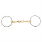 Loose Ring Snaffle BR Soft Contact Double Jointed 14mm Multicolour