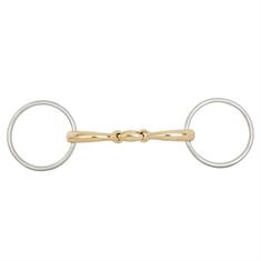Loose Ring Snaffle BR Soft Contact Double Jointed 16mm Multicolour