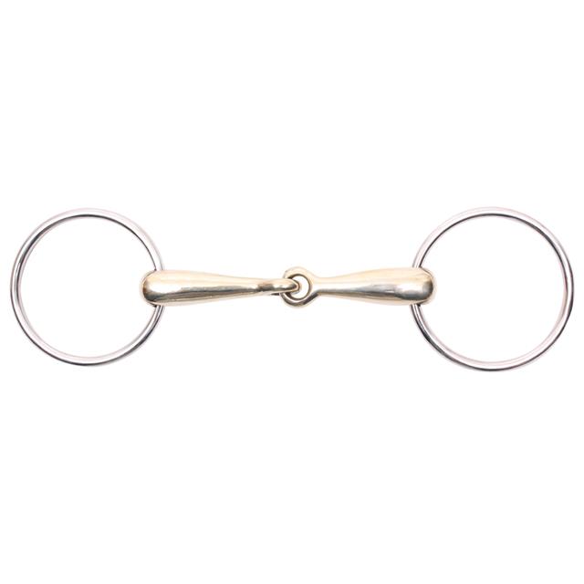 Loose Ring Snaffle Epplejeck Jointed Argentan Multicolour
