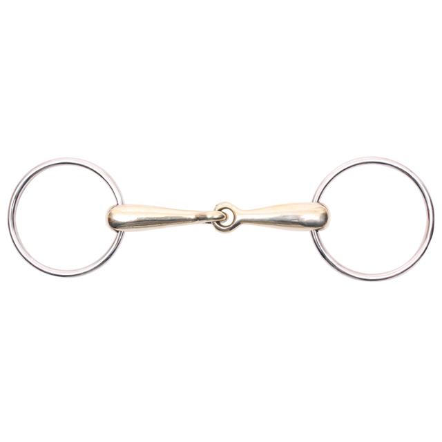 Loose Ring Snaffle Epplejeck Jointed Argentan Multicolour