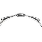 Loose Ring Snaffle Harry's Horse Double Jointed Comfort 14mm Silver