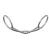 Loose Ring Snaffle Harry's Horse Double Jointed Comfort 14mm Silver