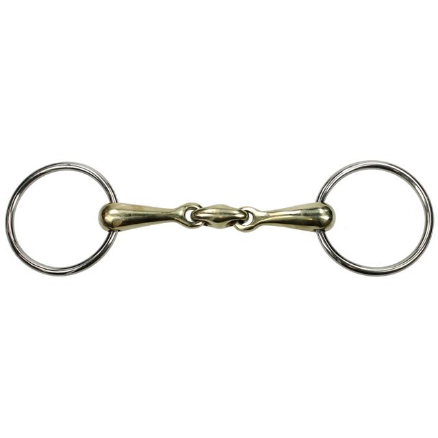 Loose Ring Snaffle Harry's Horse Double Jointed Multicolour