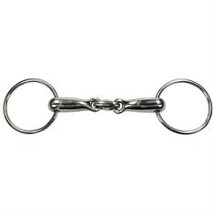 Loose Ring Snaffle Harry's Horse Double Jointed Stainless Steel