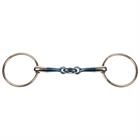 Loose Ring Snaffle Harry's Horse Double Jounted 14mm Anatomic Sweet Iron Multicolour