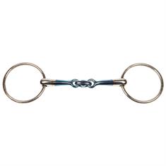 Loose Ring Snaffle Harry's Horse Double Jounted 14mm Anatomic Sweet Iron Multicolour