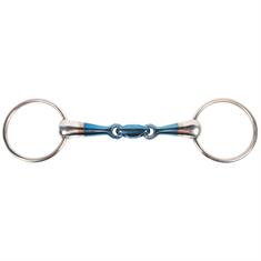 Loose Ring Snaffle Harry's Horse Sweet Iron Double Jointed Multicolour