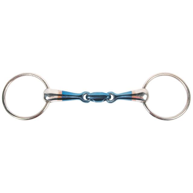 Loose Ring Snaffle Harry's Horse Sweet Iron Double Jointed Multicolour