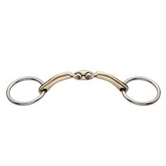 Loose Ring Snaffle Sprenger Novocontact Double Jointed 14 mm Multicolour