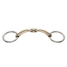 Loose Ring Snaffle Sprenger Novocontact Double Jointed 14 mm Multicolour