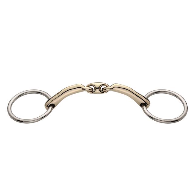 Loose Ring Snaffle Sprenger Novocontact Double Jointed 14 mm Multicolour