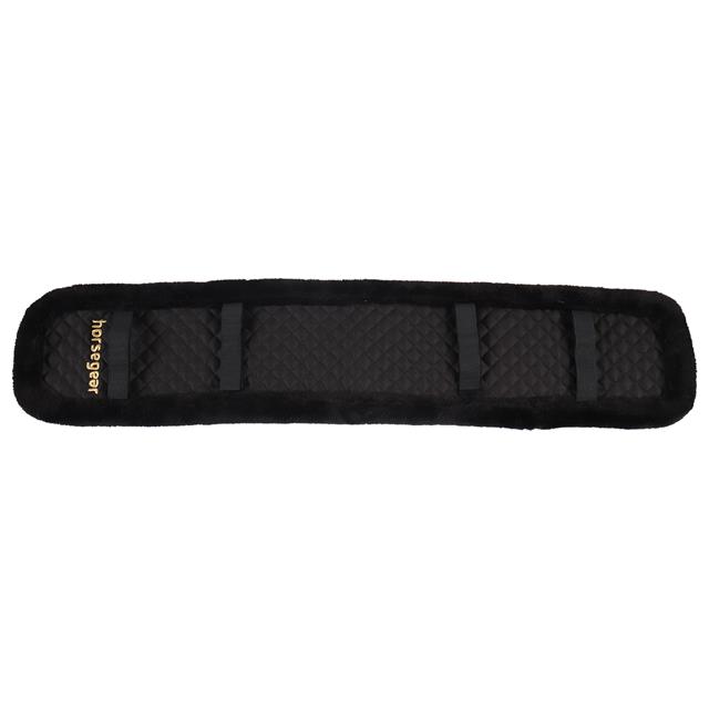 Lunging Pad Horsegear Fur Black-Black