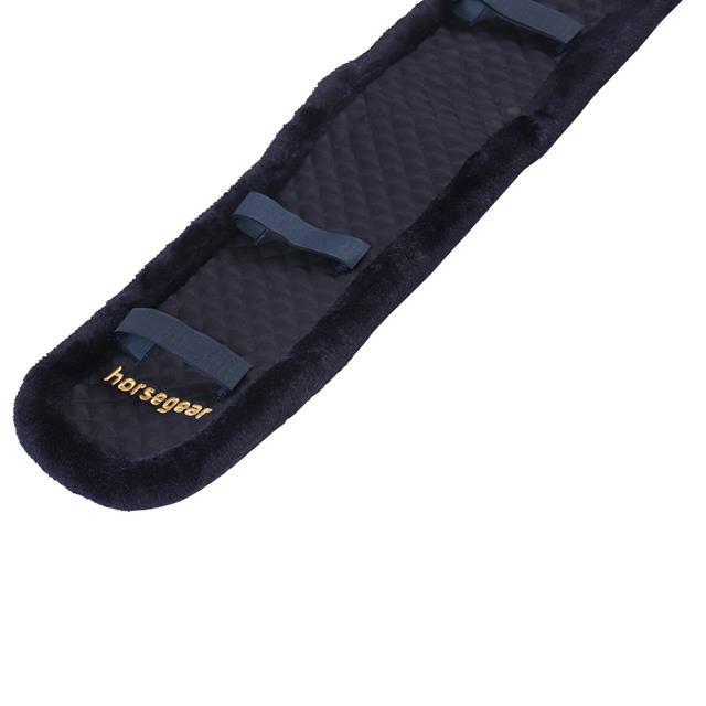 Lunging Pad Horsegear Fur Dark Blue-Dark Blue