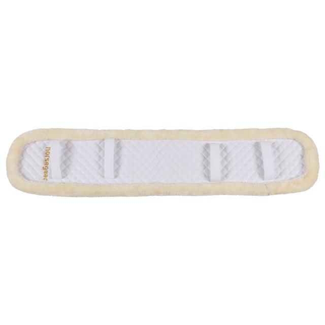 Lunging Pad Horsegear Fur White-White