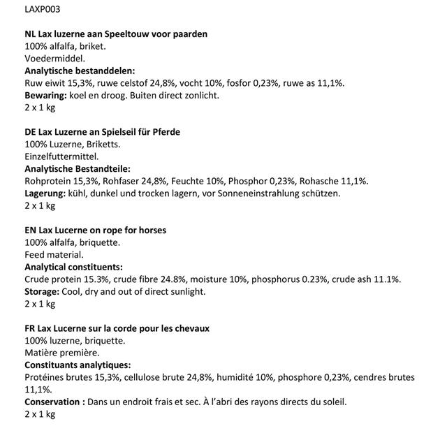 Luzerne Spielseil 2er-Pack Lax 