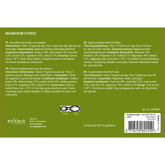 Magnesium Citrate Epplejeck Multicolour