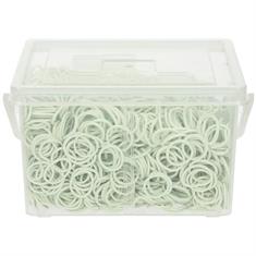 Mane Bands Epplejeck 2500 Pcs White