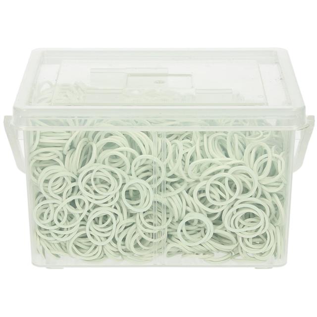 Mane Bands Epplejeck 2500 Pcs White