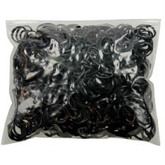 Mane Bands Epplejeck (500 Pcs) Black