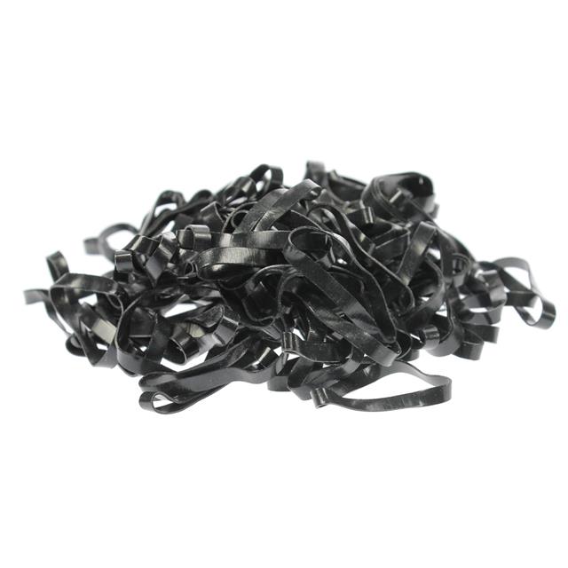 Mane Bands Epplejeck (500 Pcs) Black