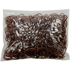 Mane Bands Epplejeck (500 Pcs) Brown