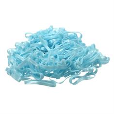 Mane Bands Epplejeck (500 Pcs) Light Blue