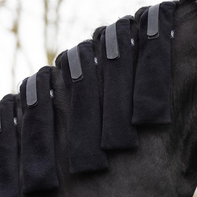 Mane Protectors 4-Pack QHP Black