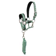 Mini Horse Halter Set BR Green