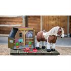 Mini Toy Pony LeMieux Flash White-Brown