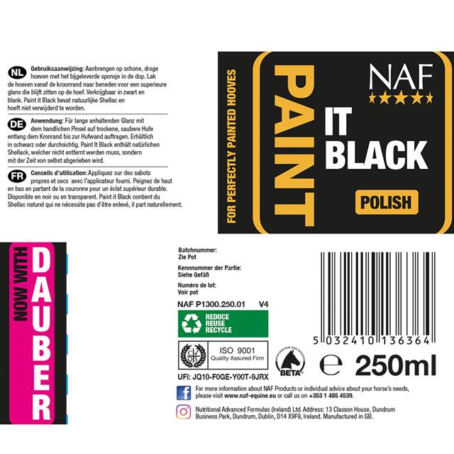 NAF Paint It Black Black