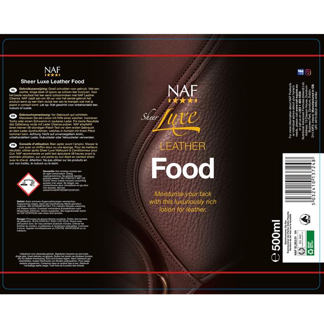 NAF Sheerluxe Leather Food Other