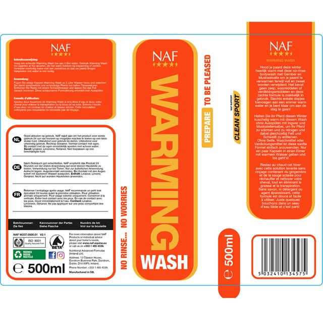 NAF Warm Wash Other