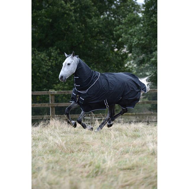 Neck Piece Bucas Trotting Combi Neck Black-White