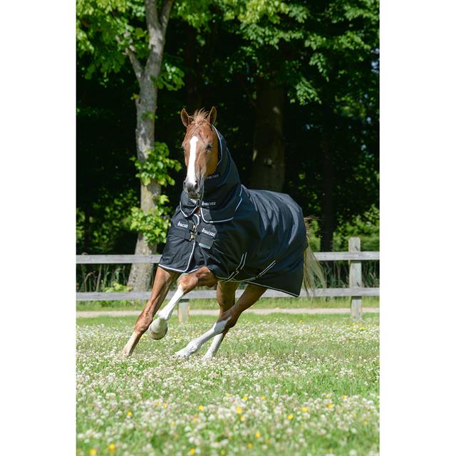 Neck Piece Bucas Trotting Combi Neck Black-White
